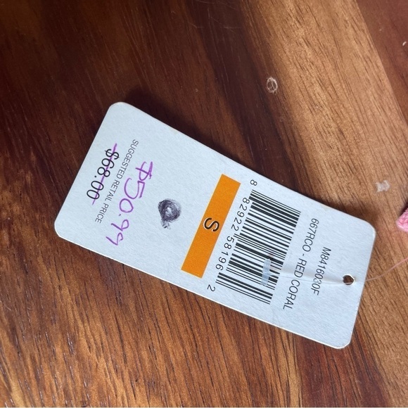 Fever coral sweater NWT oversized faded look size small - Picture 5 of 13